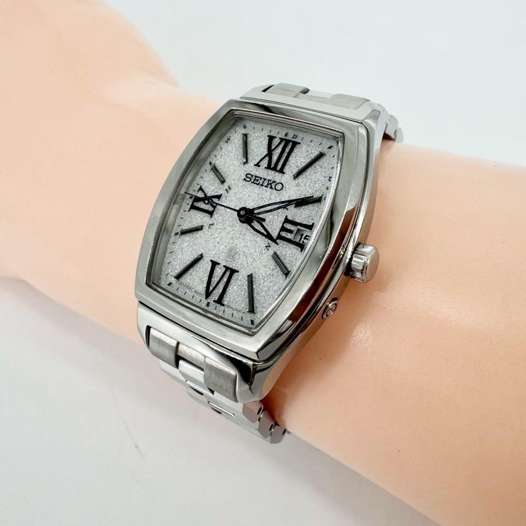 【稼働品】SEIKO Lk ルキア ラメ文字盤 レディースソーラー 腕時計