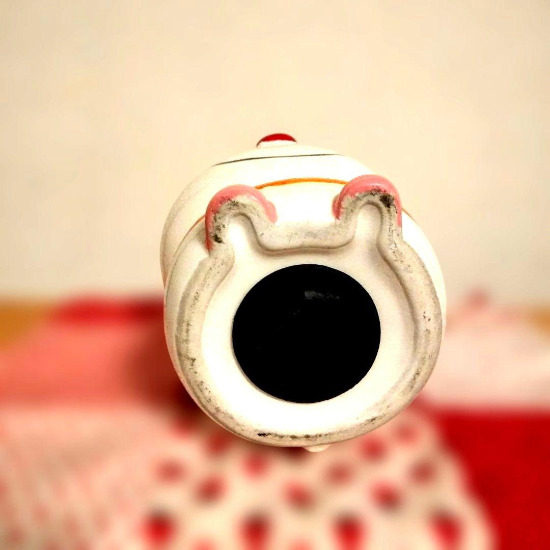 内藤ルネ　猫貯金箱　昭和レトロ