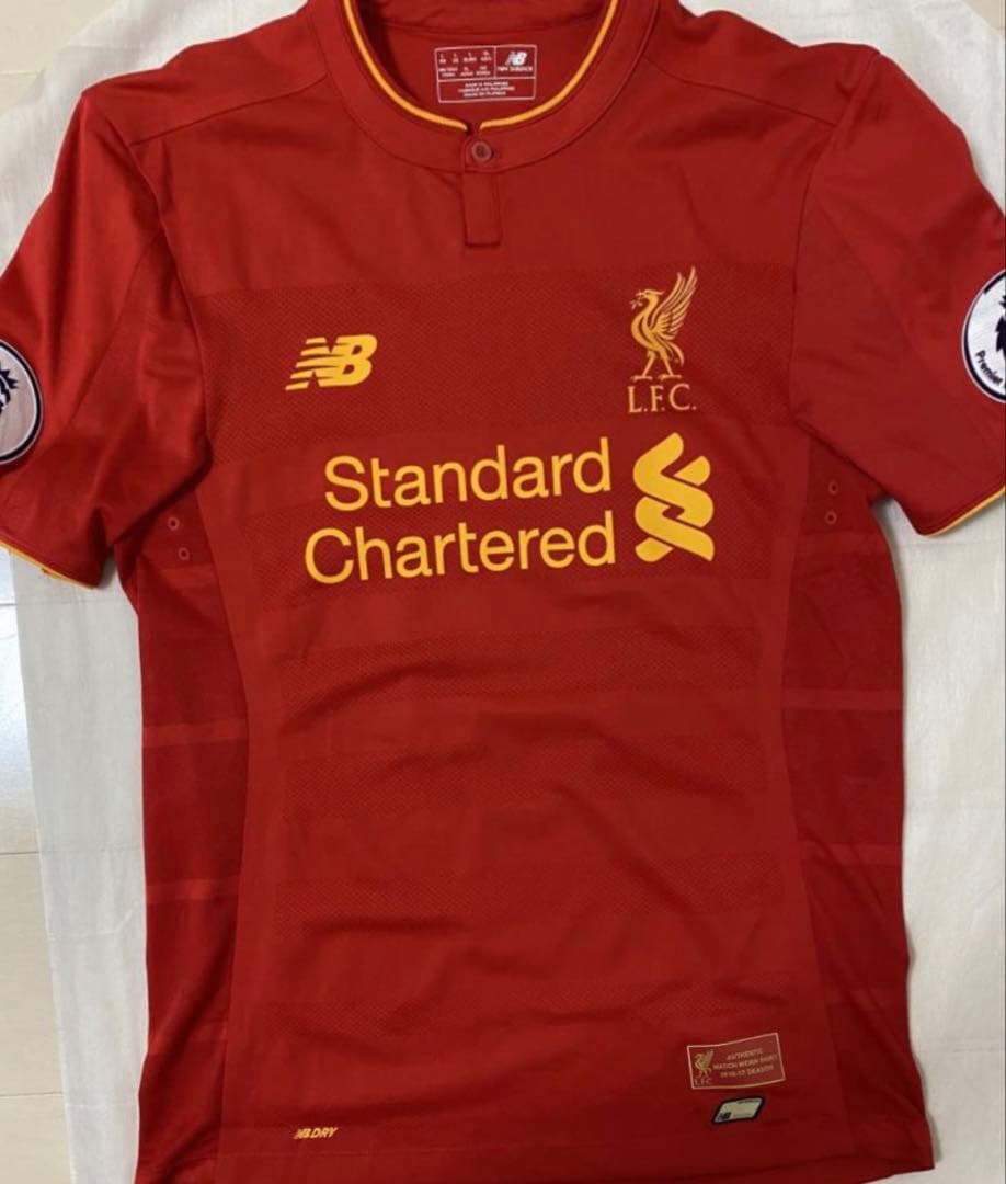 リバプール ワイナルドゥム 実使用 直筆サイン入り ユニフォーム リヴァプール