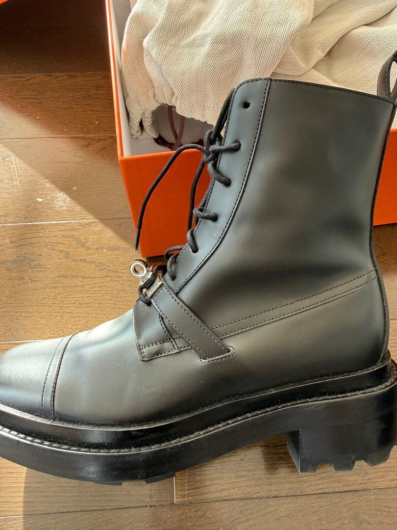 期間限定値下げ　HERMES エルメス　ファンク　ブーツ　38