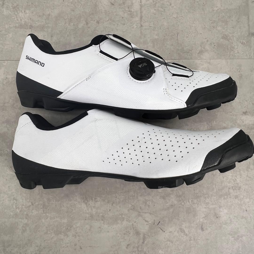 【美品】Shimano XC3 SH-XC300 ホワイト 43(27.2cm)