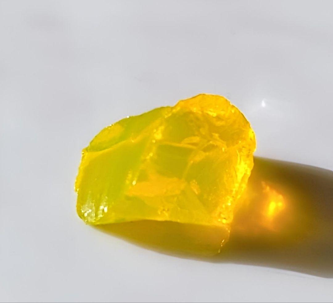 ラスト 希少 レア アンダラクリスタル 【ダイナミックヘリオドール】原石