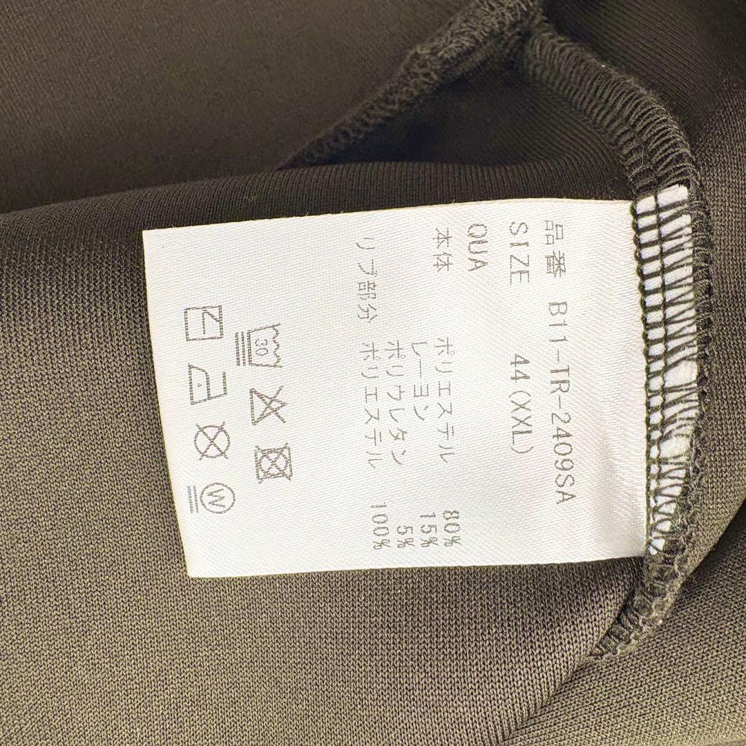 美品 CRONOS BLACK モックネックスウェット XXL カーキ 644