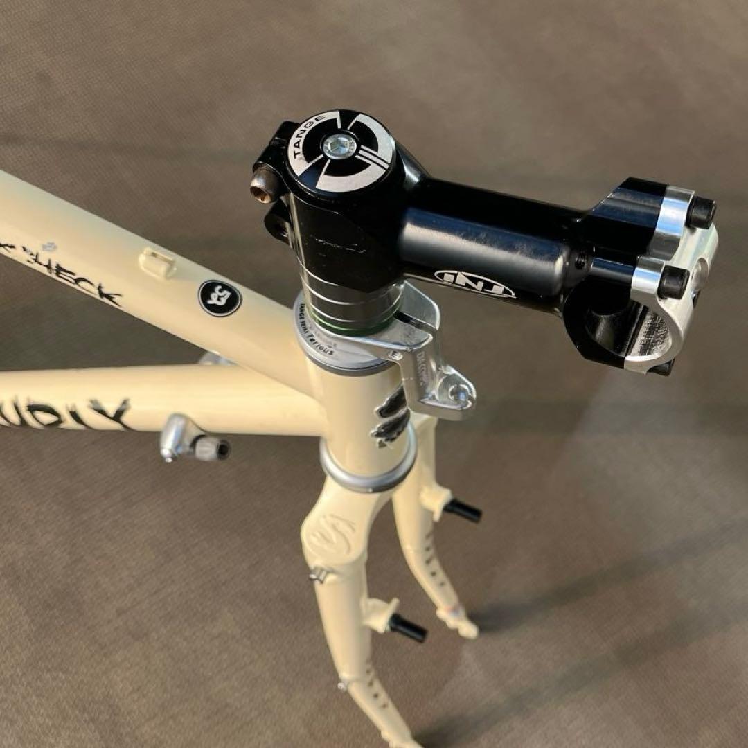 Surly CROSSーCHECK フレーム サイズ52 白