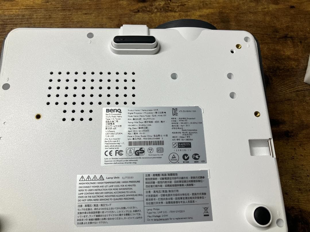 BenQ DLP MW817ST プロジェクター 本体#253