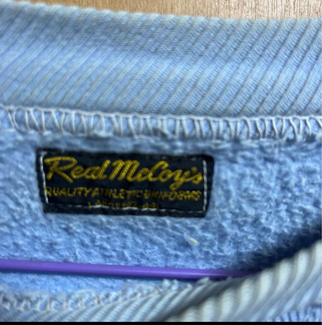 リアルマッコイズ　スエット　前v フェリックス　ビンテージ