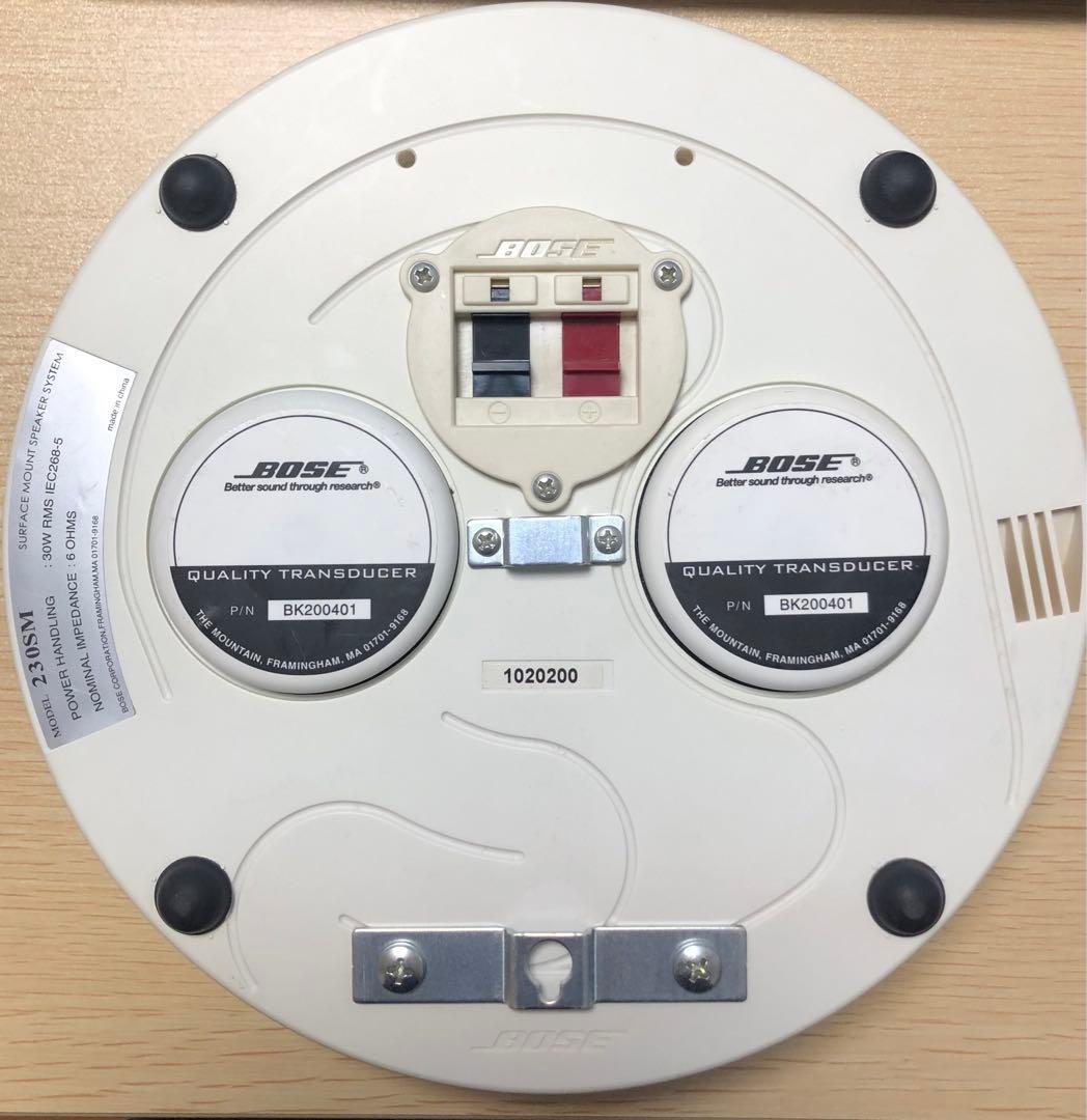 BOSE 230SM 薄型スピーカー2個セット