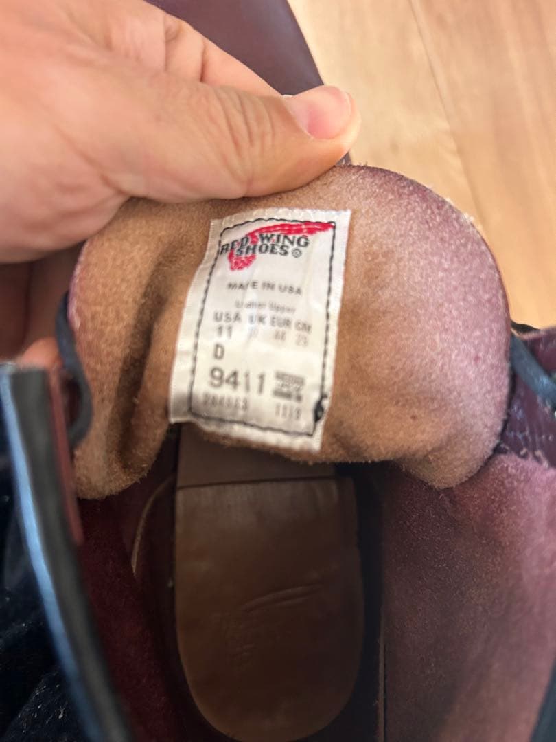 RED WING 9411 US11 D 美品 ベックマン