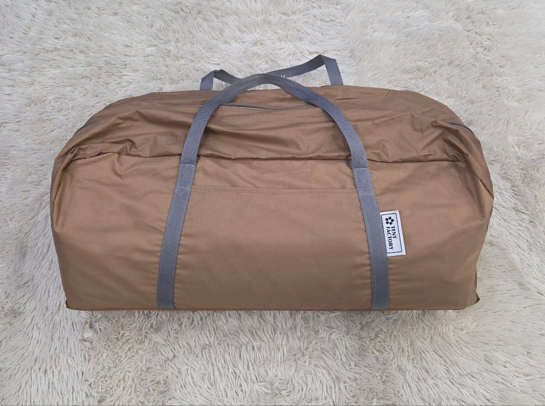 (グランドシート付き)TENT FACTORY ワイドワンポールテント