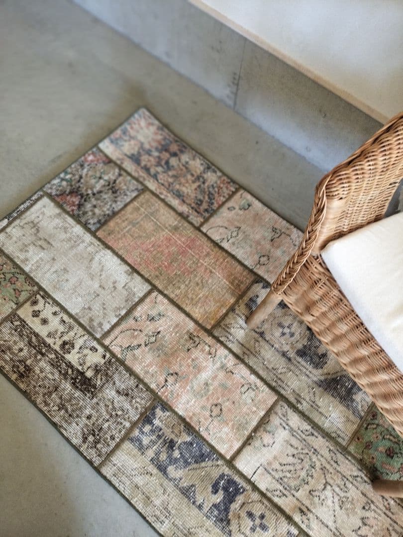 パッチワークラグNo.702