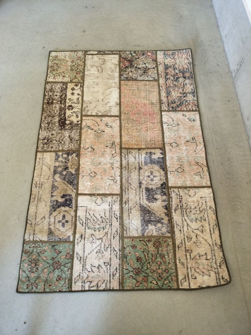 パッチワークラグNo.702