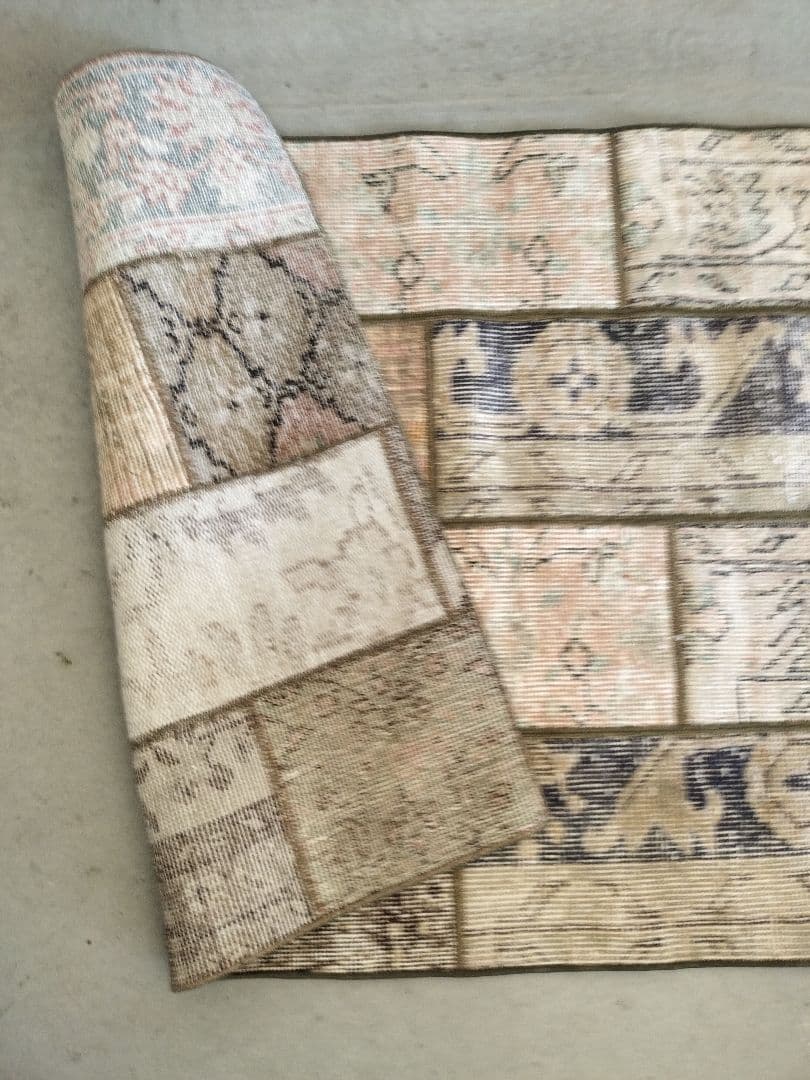 パッチワークラグNo.702