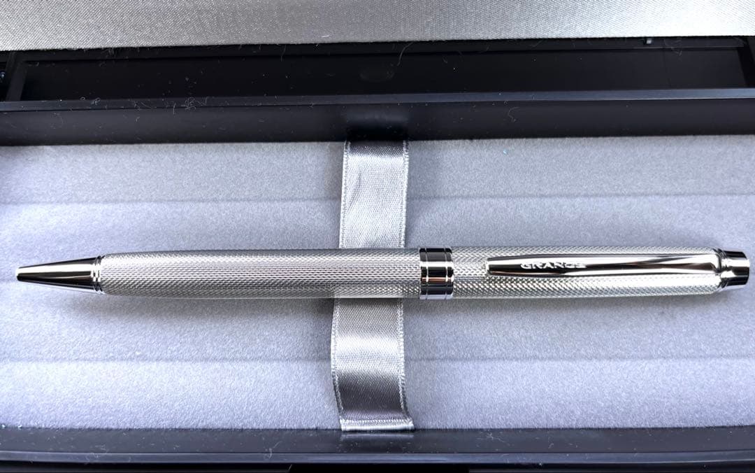 PILOT グランセ スターリングシルバー ボールペンバーリィコーン ストライプ