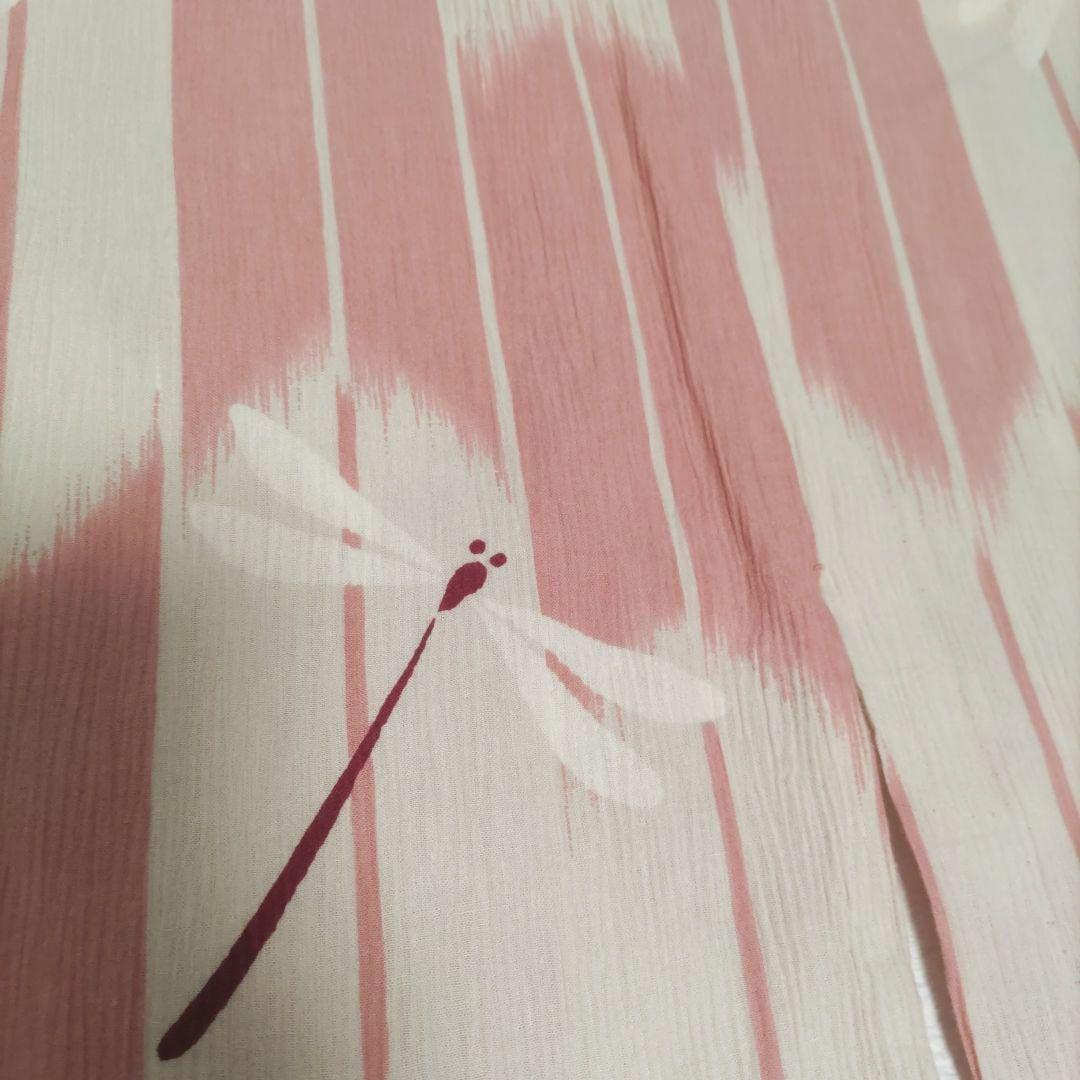 撫松庵　綿麻　浴衣　綿麻ちぢみ