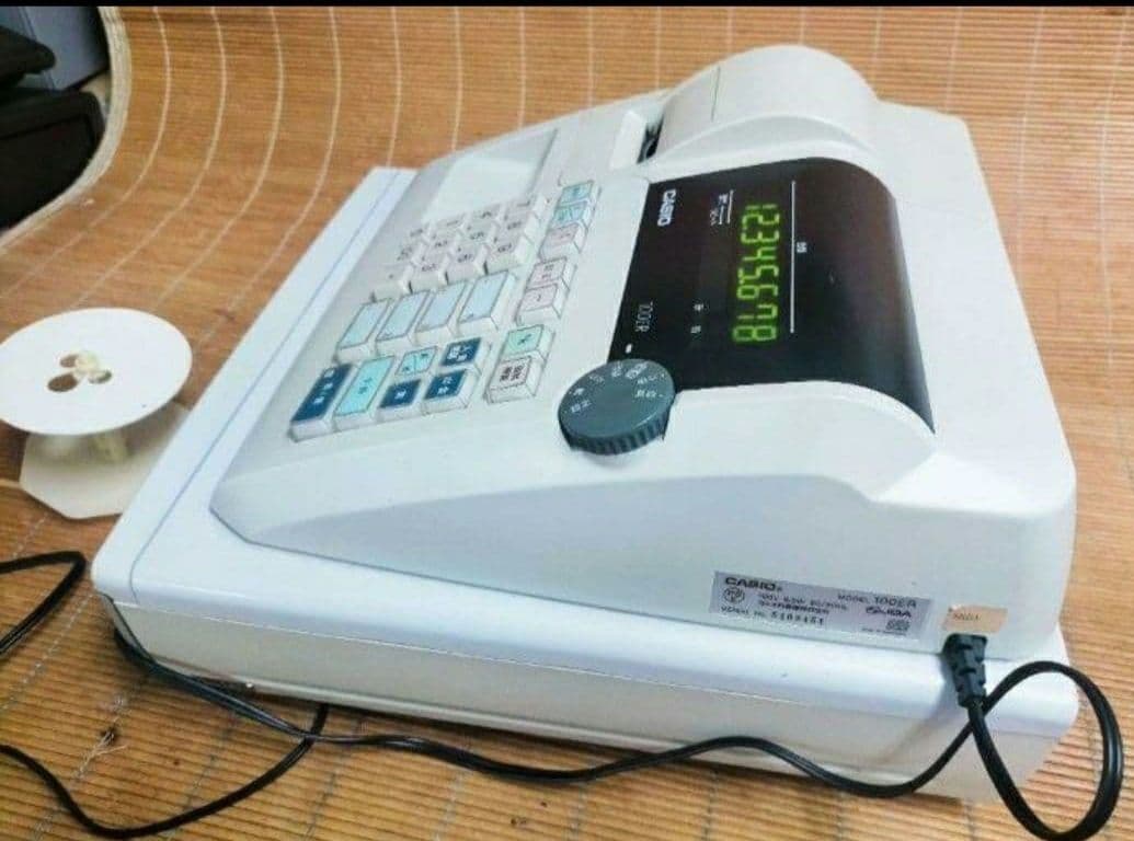 カシオレジスター　100ER　簡単便利特殊　送料込　260110