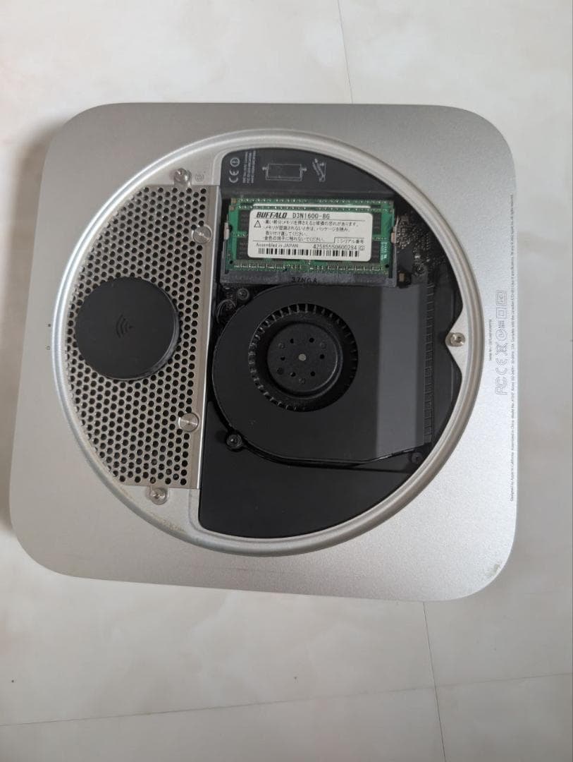 Macデスクトップ Mac mini A1347 16G RAM 500G SSD