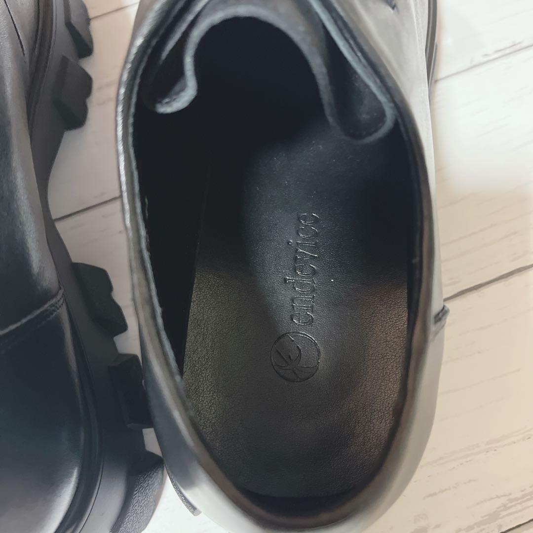 未使用級endevice エンデヴァイス モカシン ブラック 27 センチ