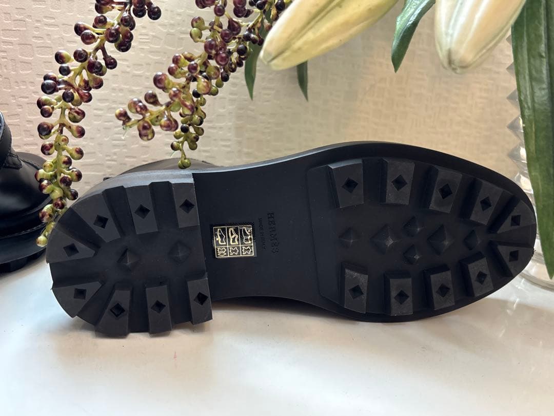 新品　エルメス HERMES ブーツ　ショートブーツ 37.5