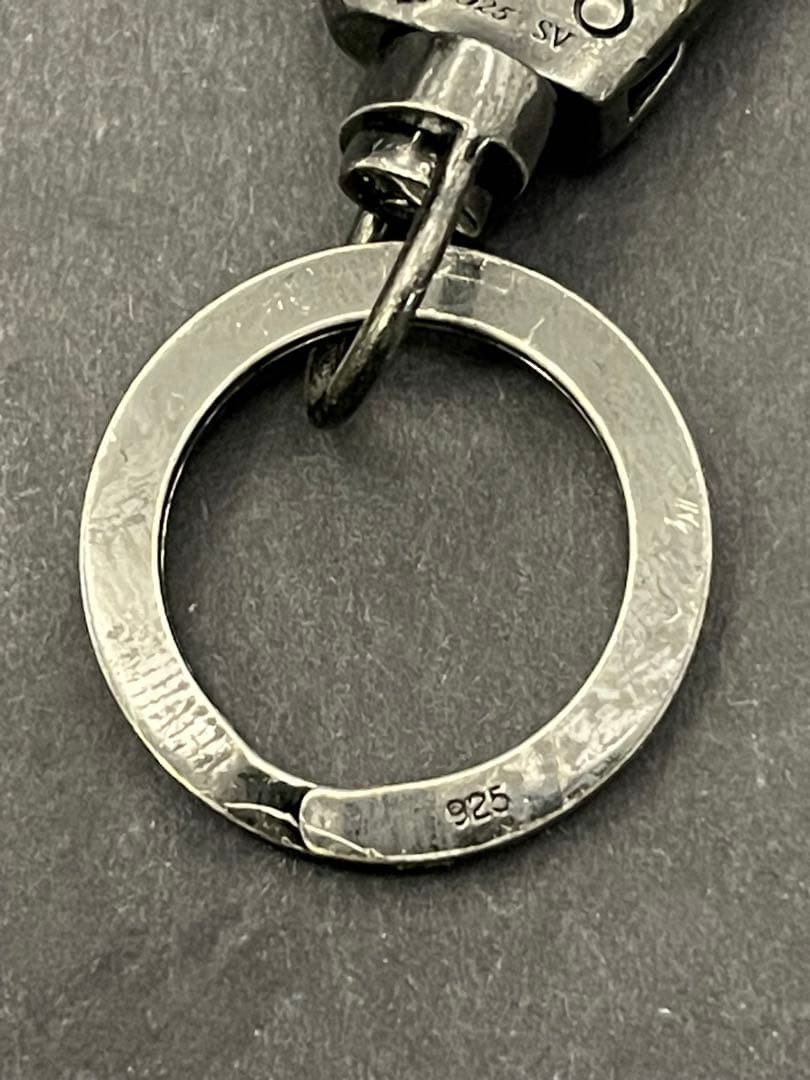 イデアリズムサウンド リチウムオム　キーリング　シルバー925