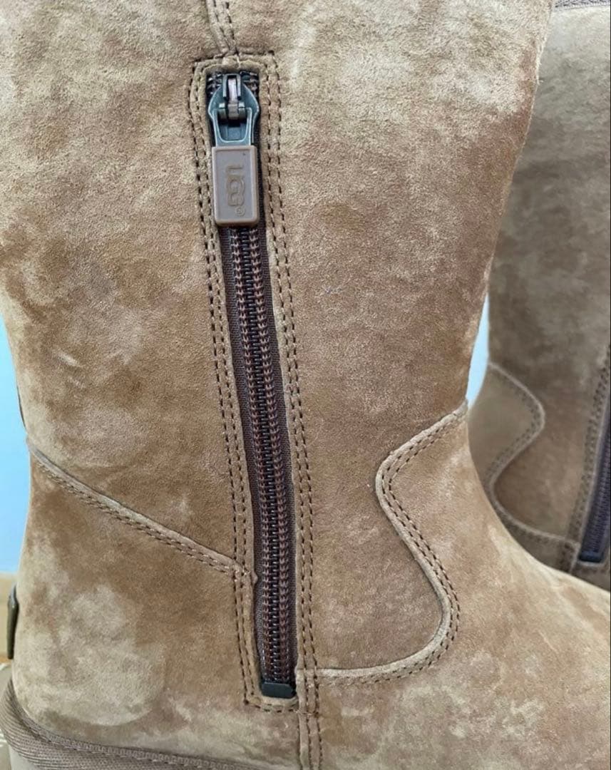 UGG ムートンブーツ 美品25センチ レディース 正規品 チェスナット