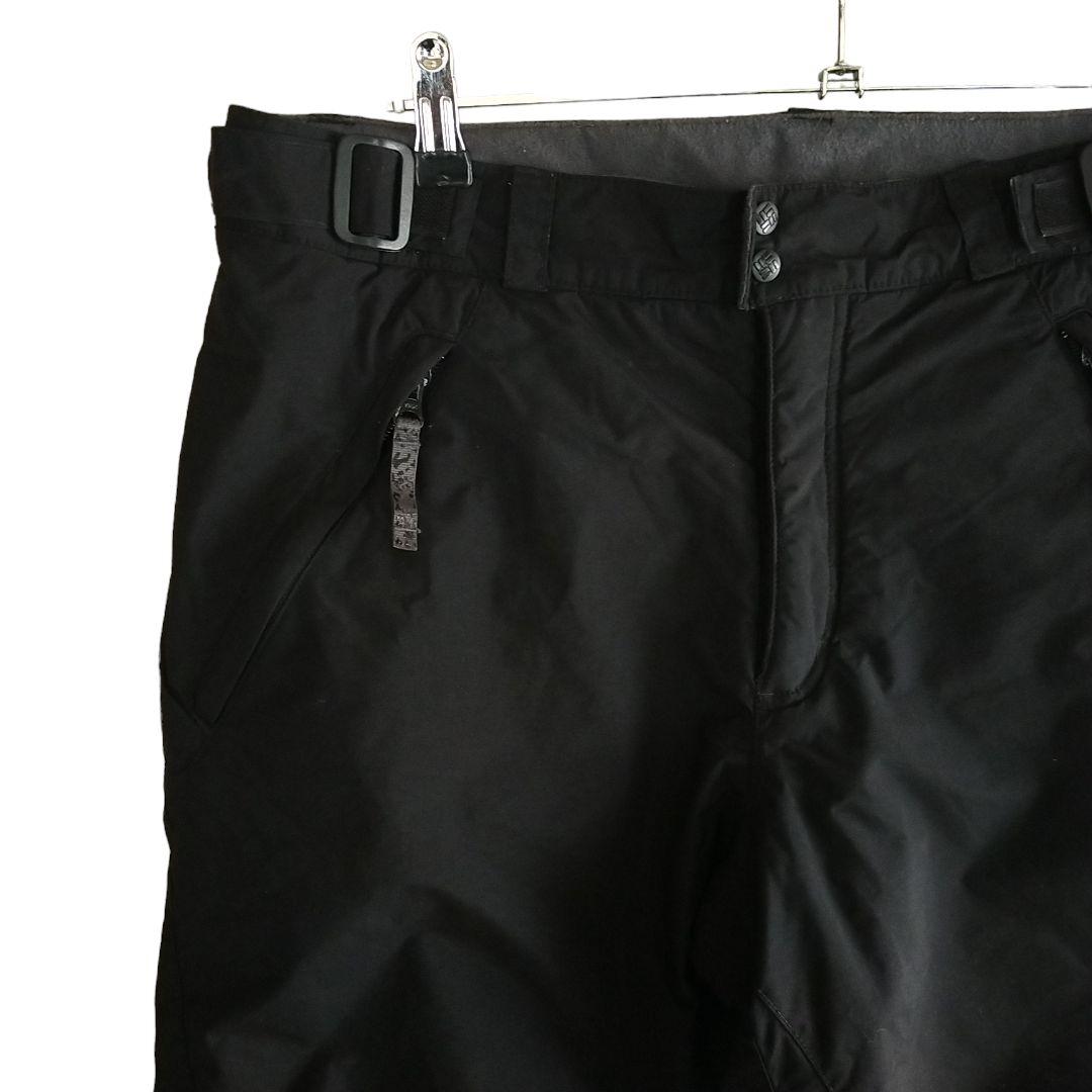 【高機能】US Columbia OMNI-TECH パンツ L 中綿入り 黒