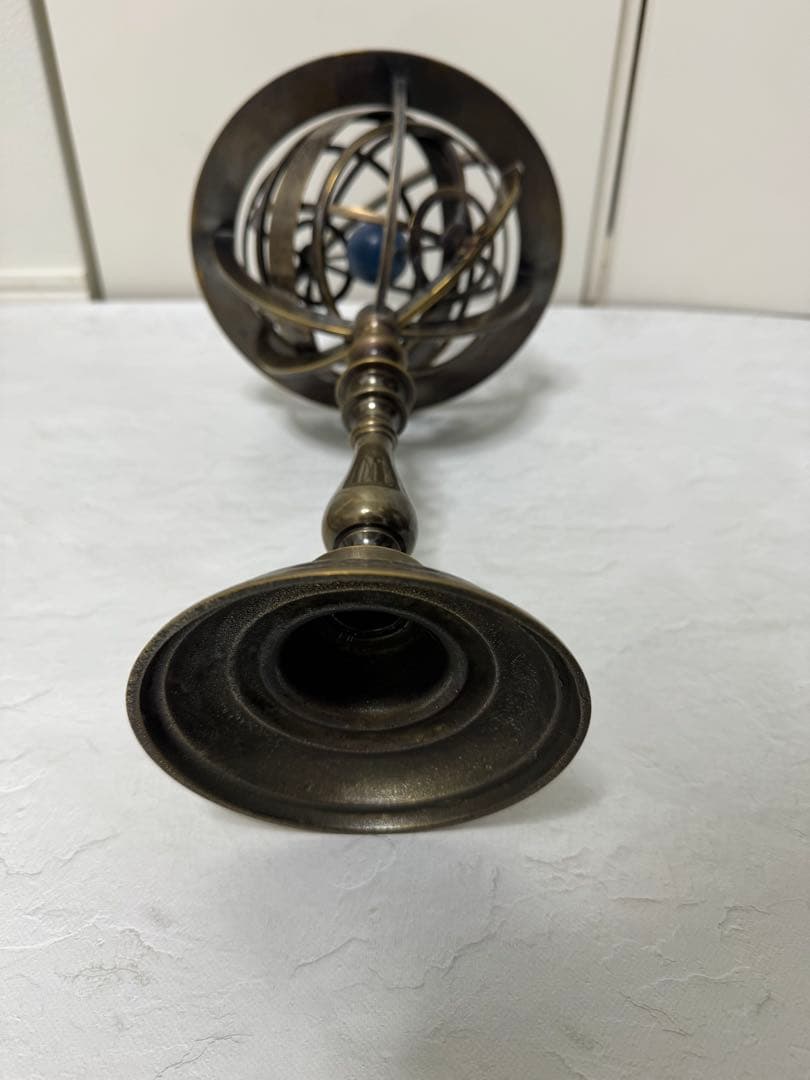 【アンティーク調インテリア】天球儀（アーミラリスフィア）