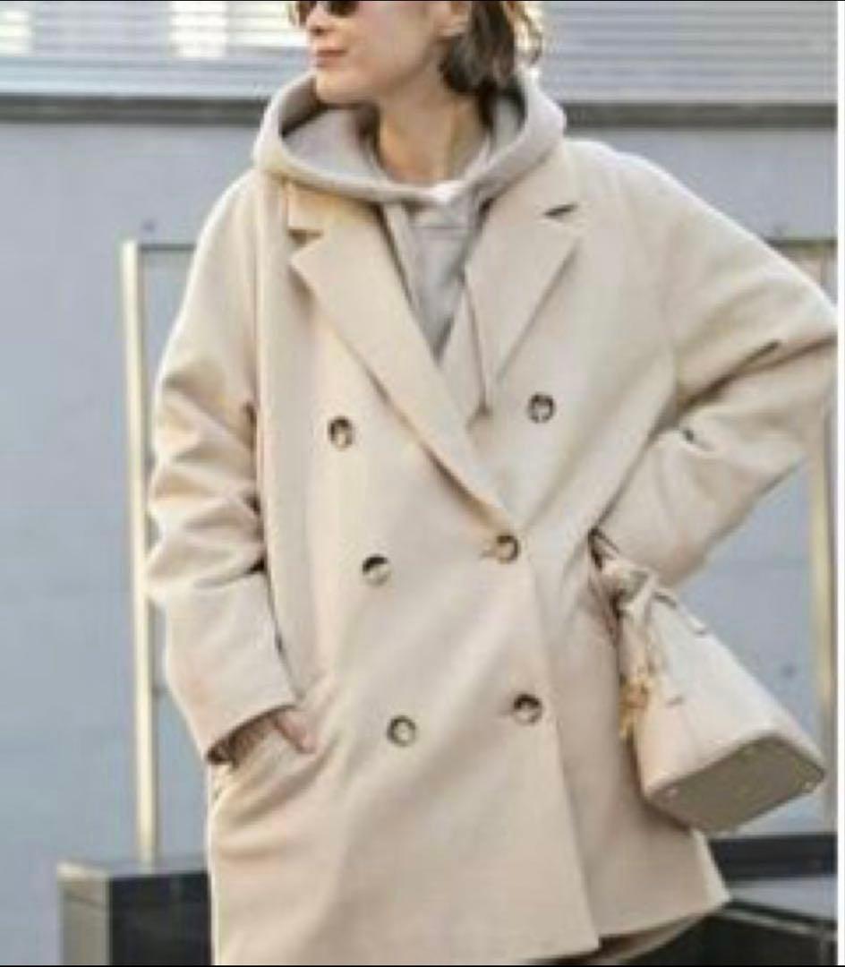 極美品Deuxieme Classe Short Double コート ベージュ