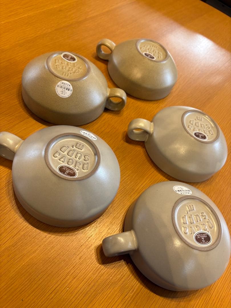 スタジオエム STUDIO M' パエバ スープカップ 新品未使用 5個セット