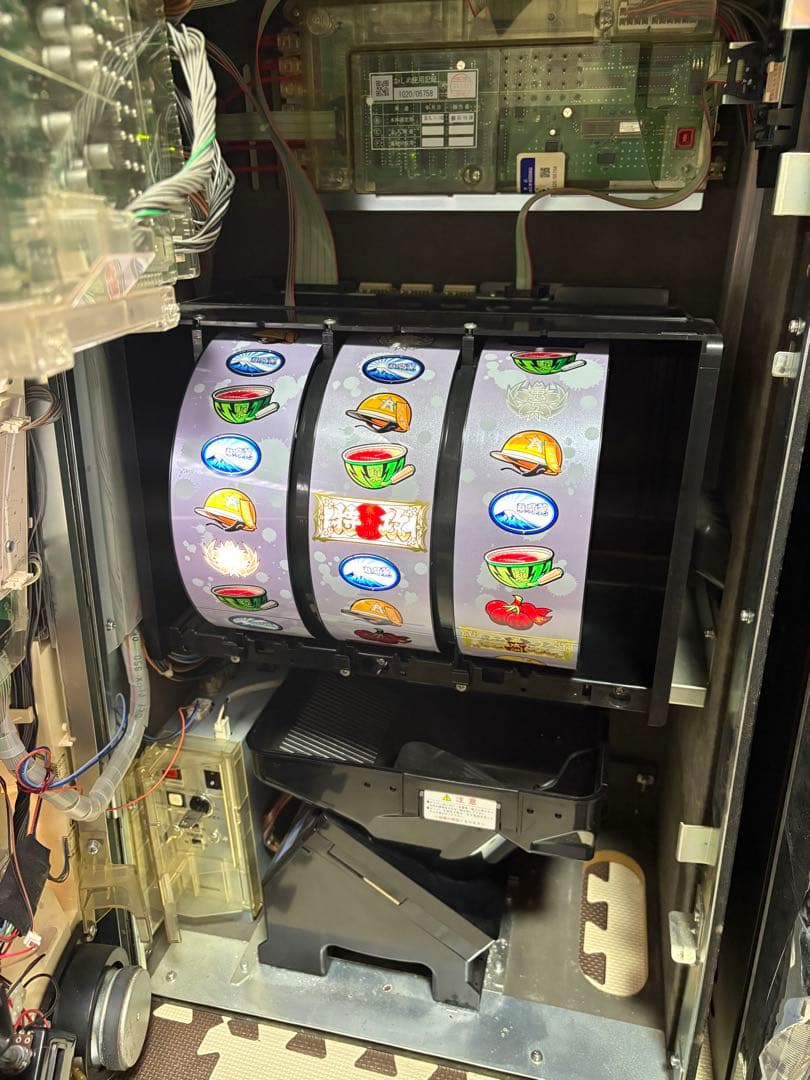 パチスロ　実機 5号機 ベルコ 鬼浜爆走愚連隊 友情挽歌編