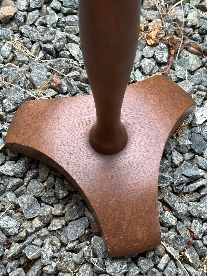 昭和レトロ　マルニ木工　スタンド灰皿　オールドマルニ　当時物　レトロ灰皿