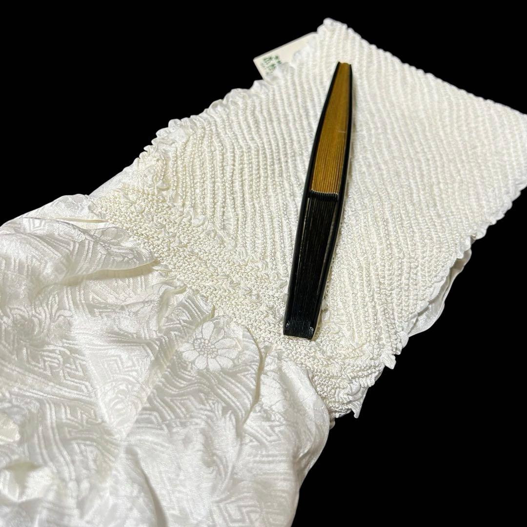 未使用近い　美品　袷　正絹　作家物　落款　五つ紋　黒留袖　フルセット