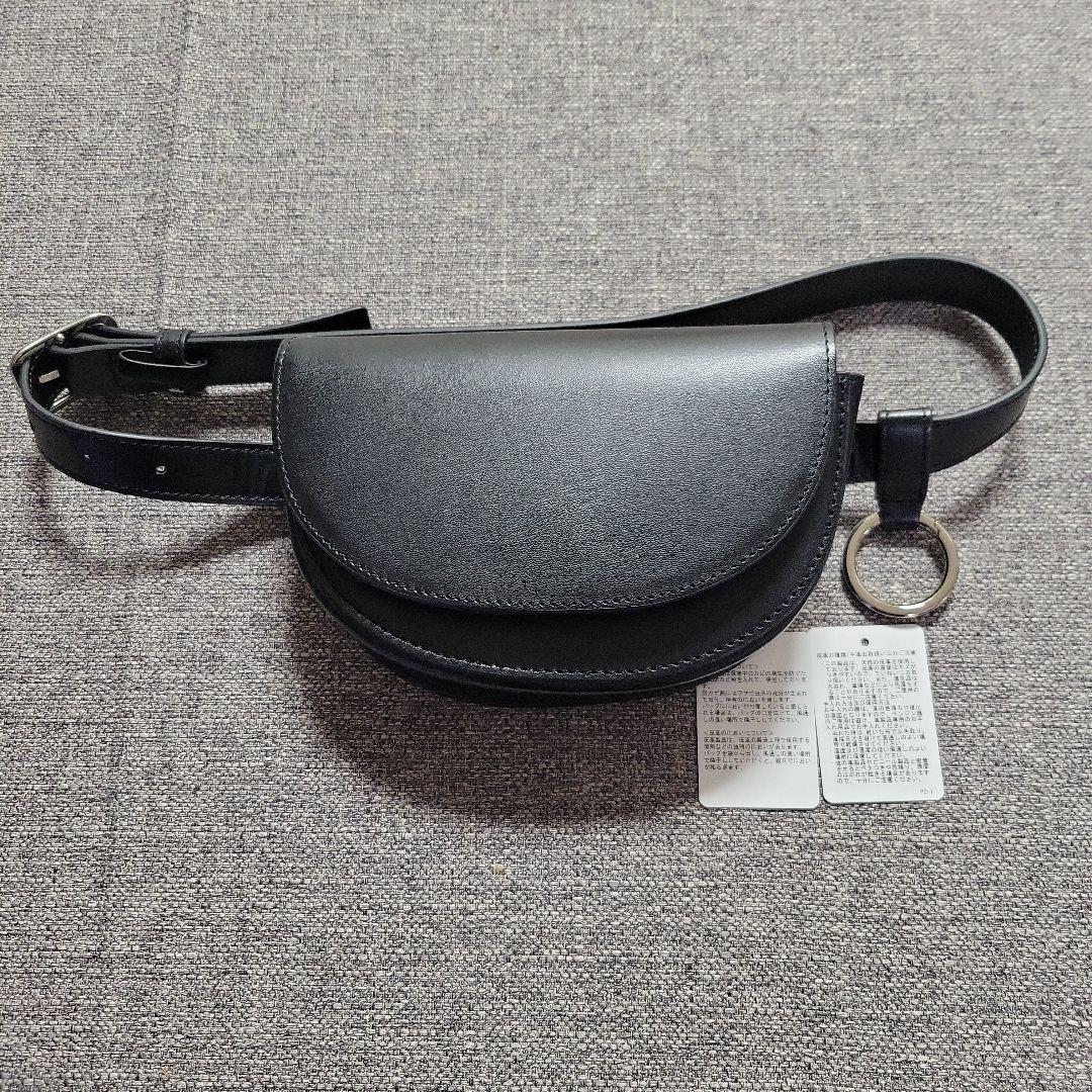 ウィムガゼット【Hoaw.】ウエストバッグ ブラック