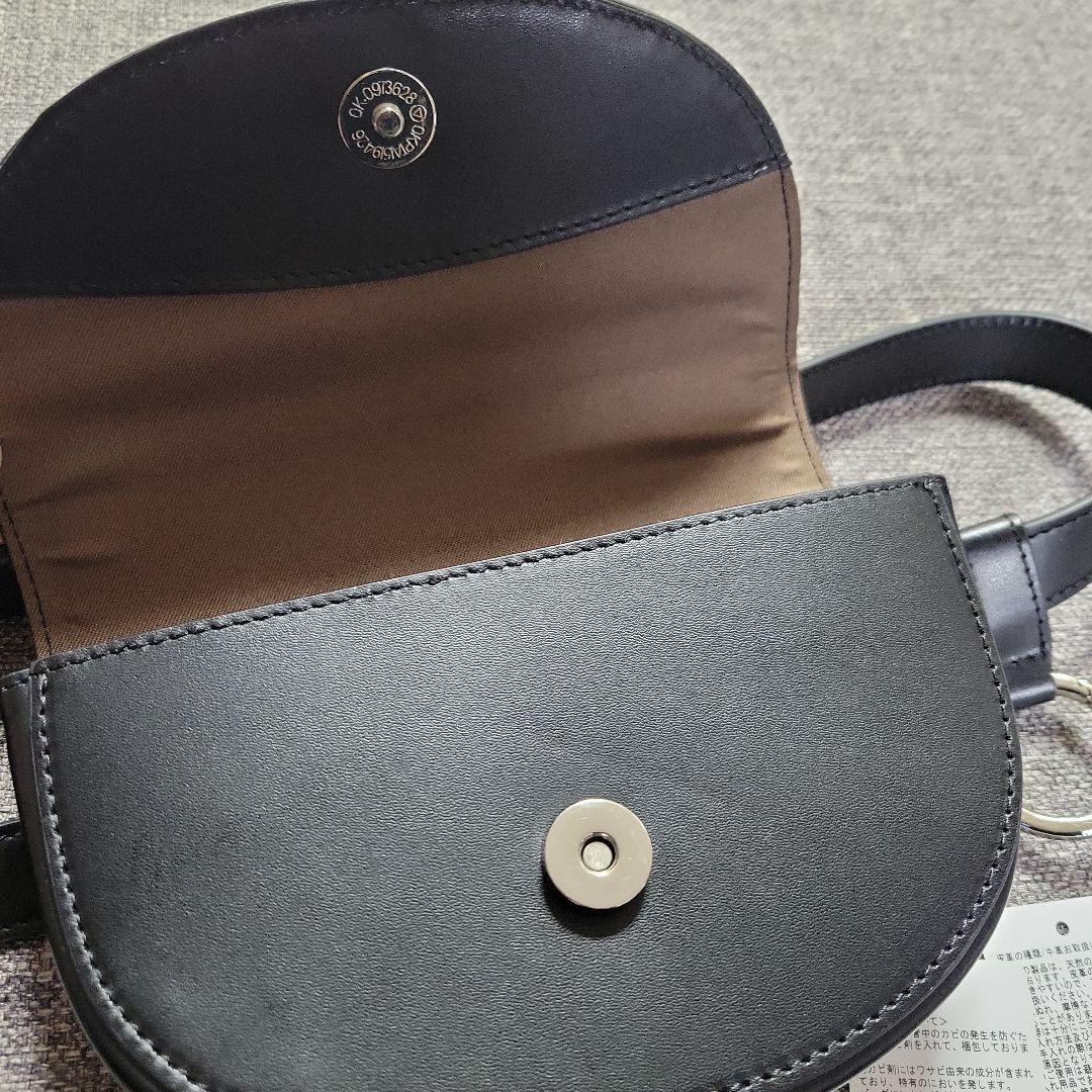 ウィムガゼット【Hoaw.】ウエストバッグ ブラック