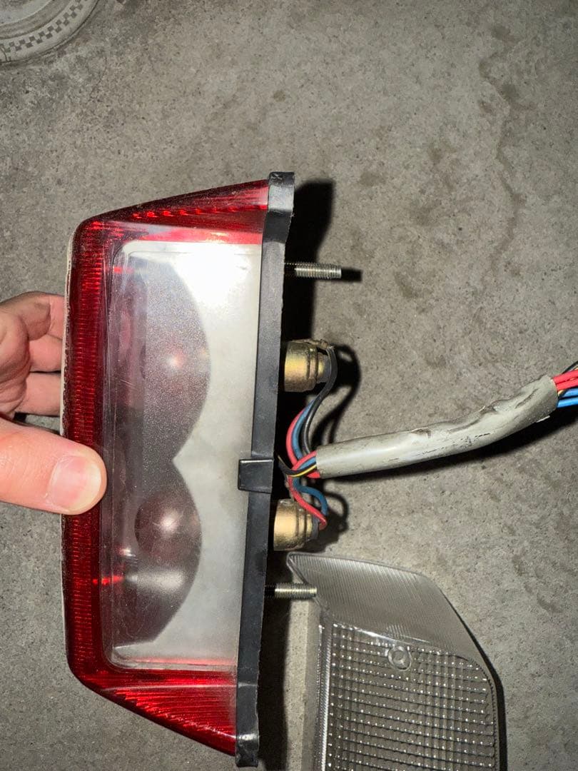 ゼファー400 テールランプ クリアテール付