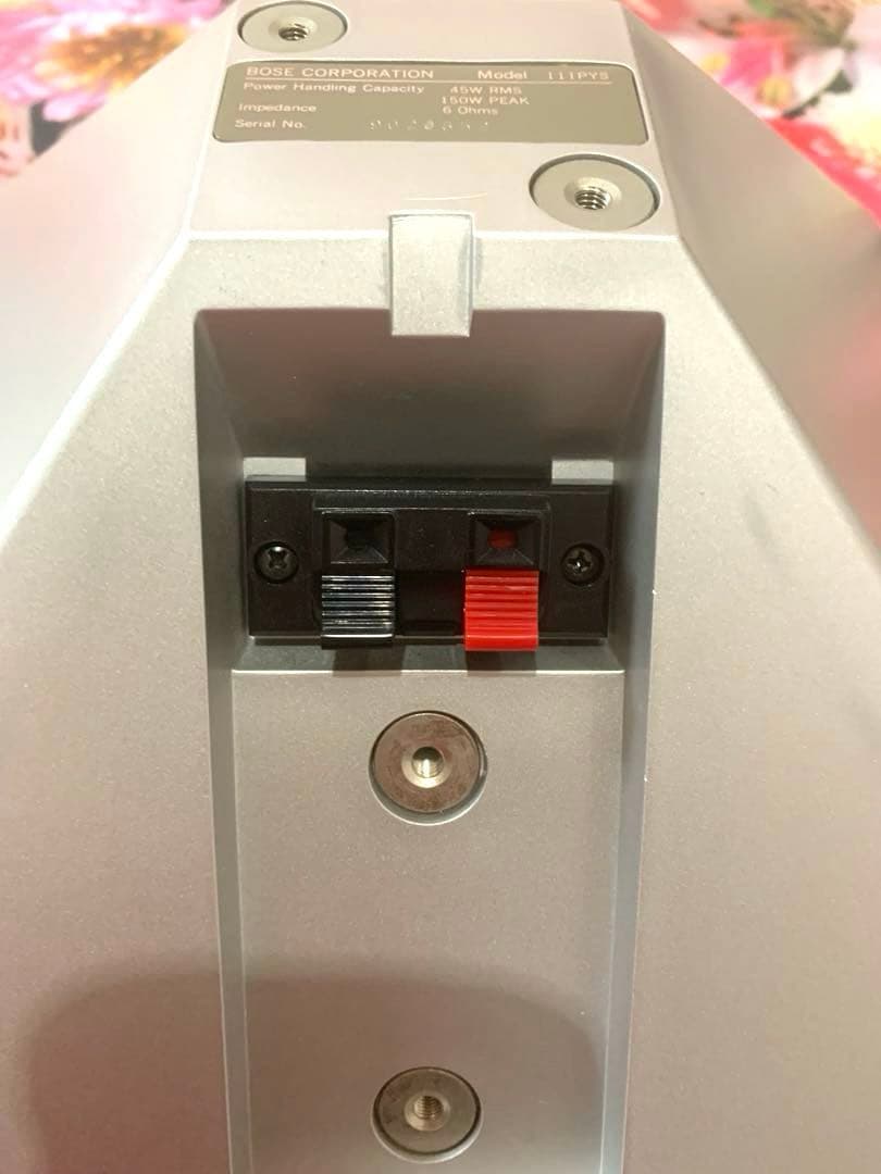 グッドデザイン賞❣️BOSE 111PYW スピーカー 2個セット ホワイト