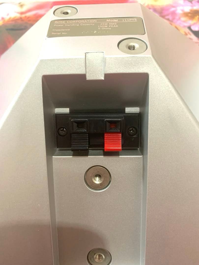 グッドデザイン賞❣️BOSE 111PYW スピーカー 2個セット ホワイト