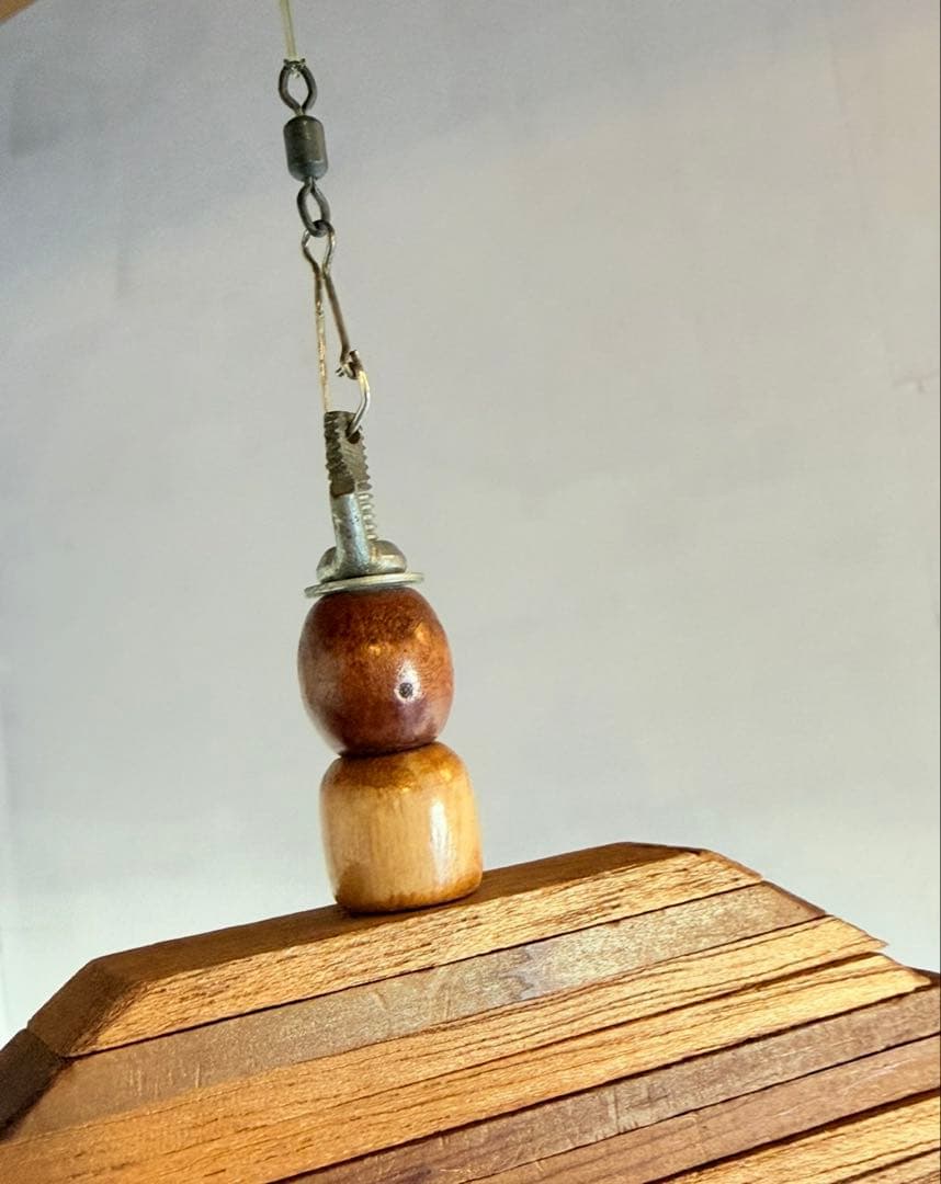 木製 吊り下げ オブジェ