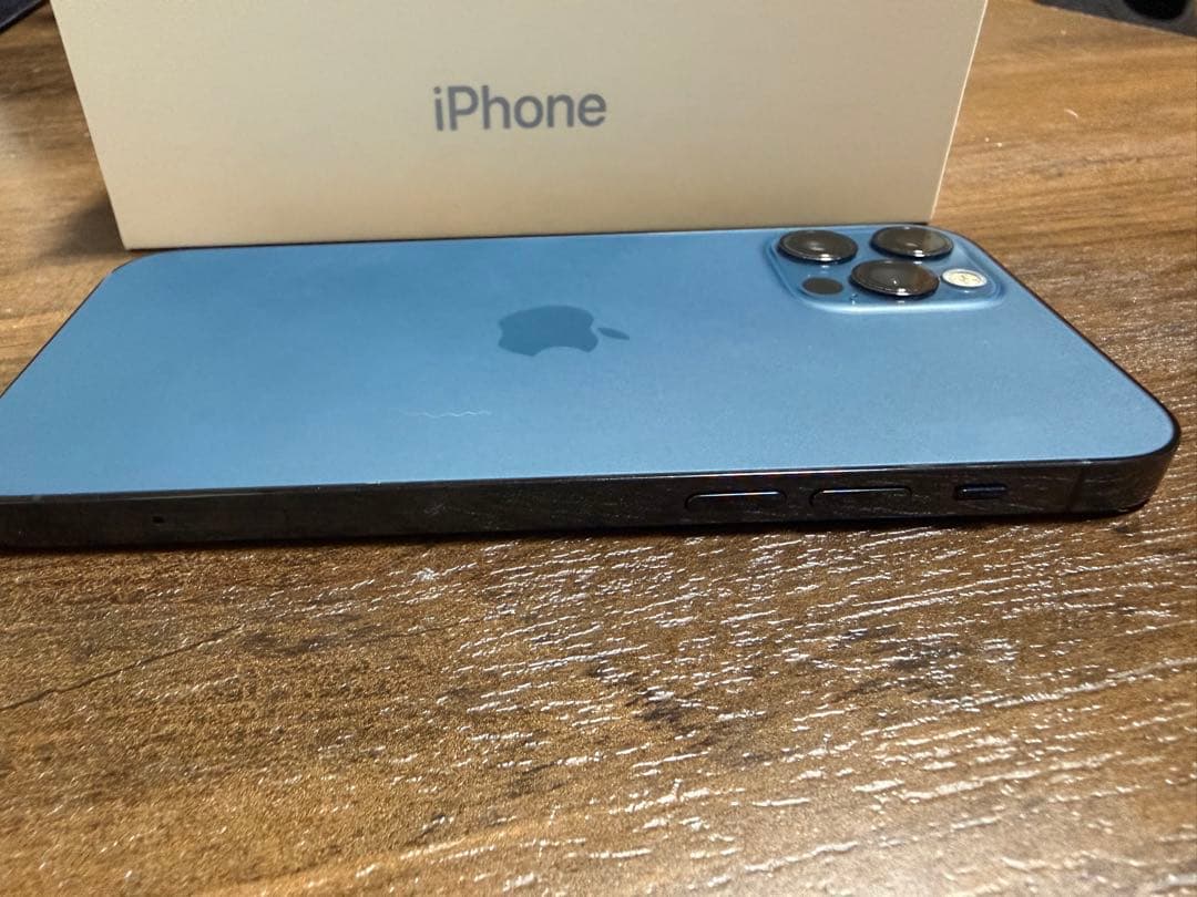 iPhone12Pro 128GB パシフィックブルー SIMフリー 美品事故無