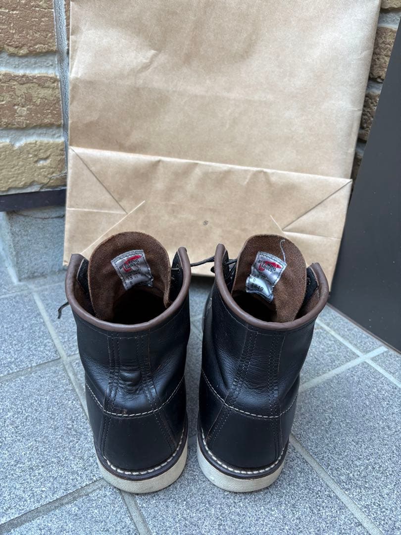 REDWING 8849 25.5cm US7.5 黒 茶芯D定価51,150円