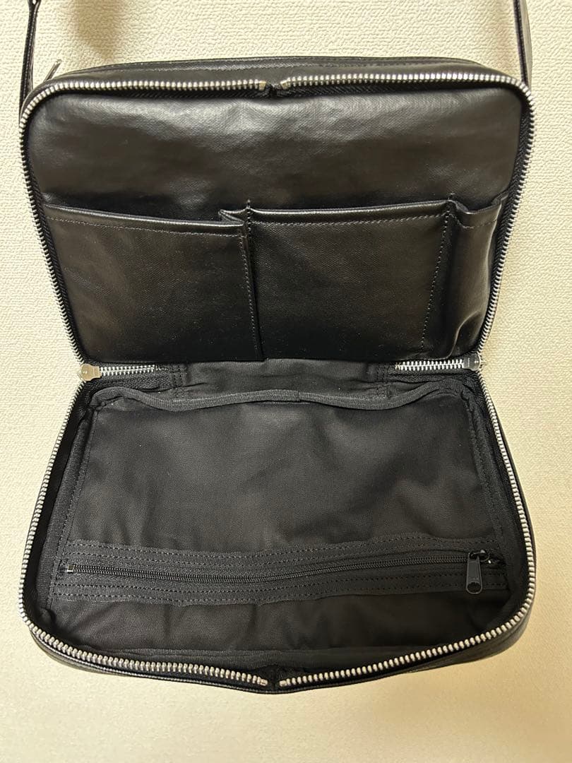 PORTER 黒 ショルダーバッグ　フリースタイル