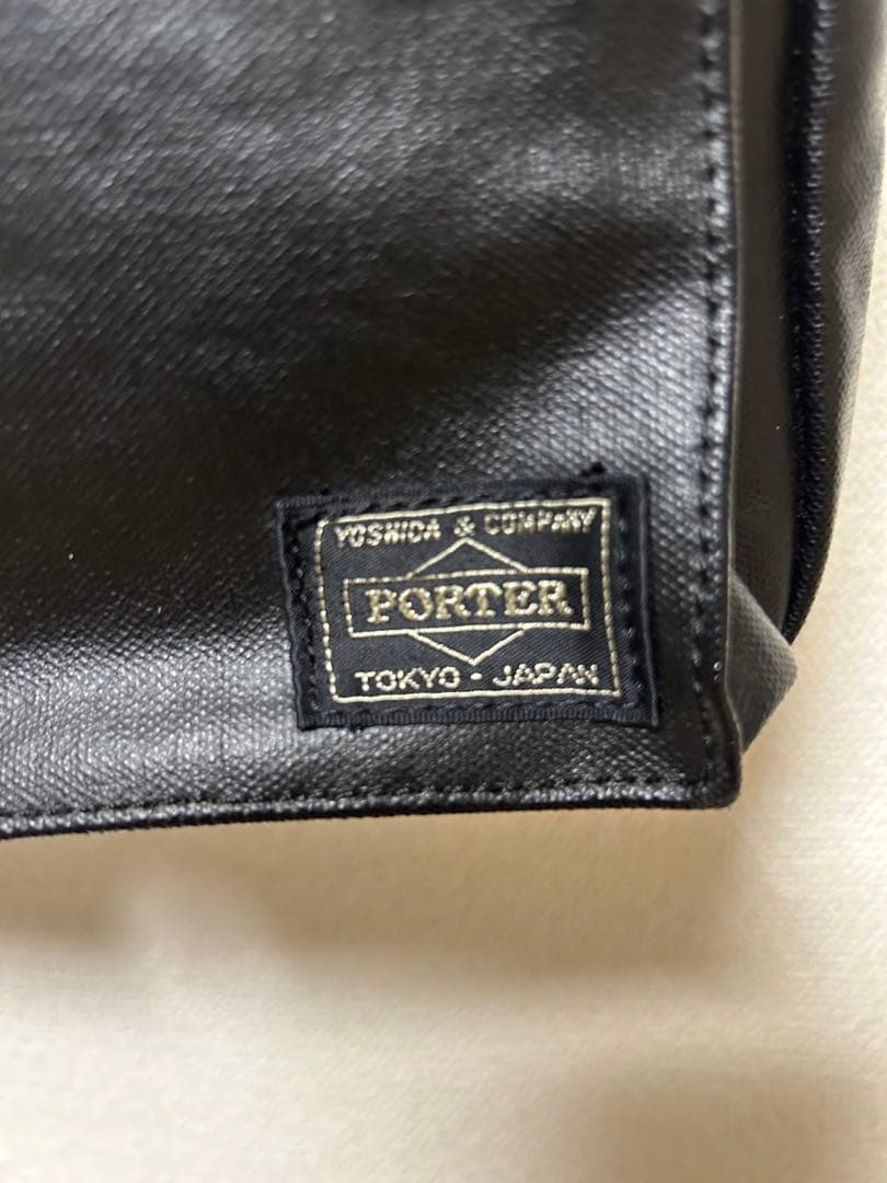 PORTER 黒 ショルダーバッグ　フリースタイル