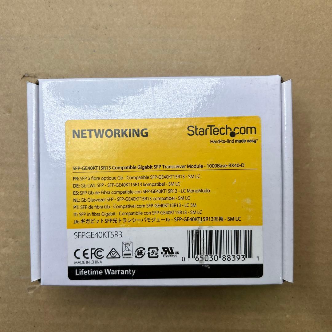 StarTech.com SFPモジュール　SFPGE40KT5R3