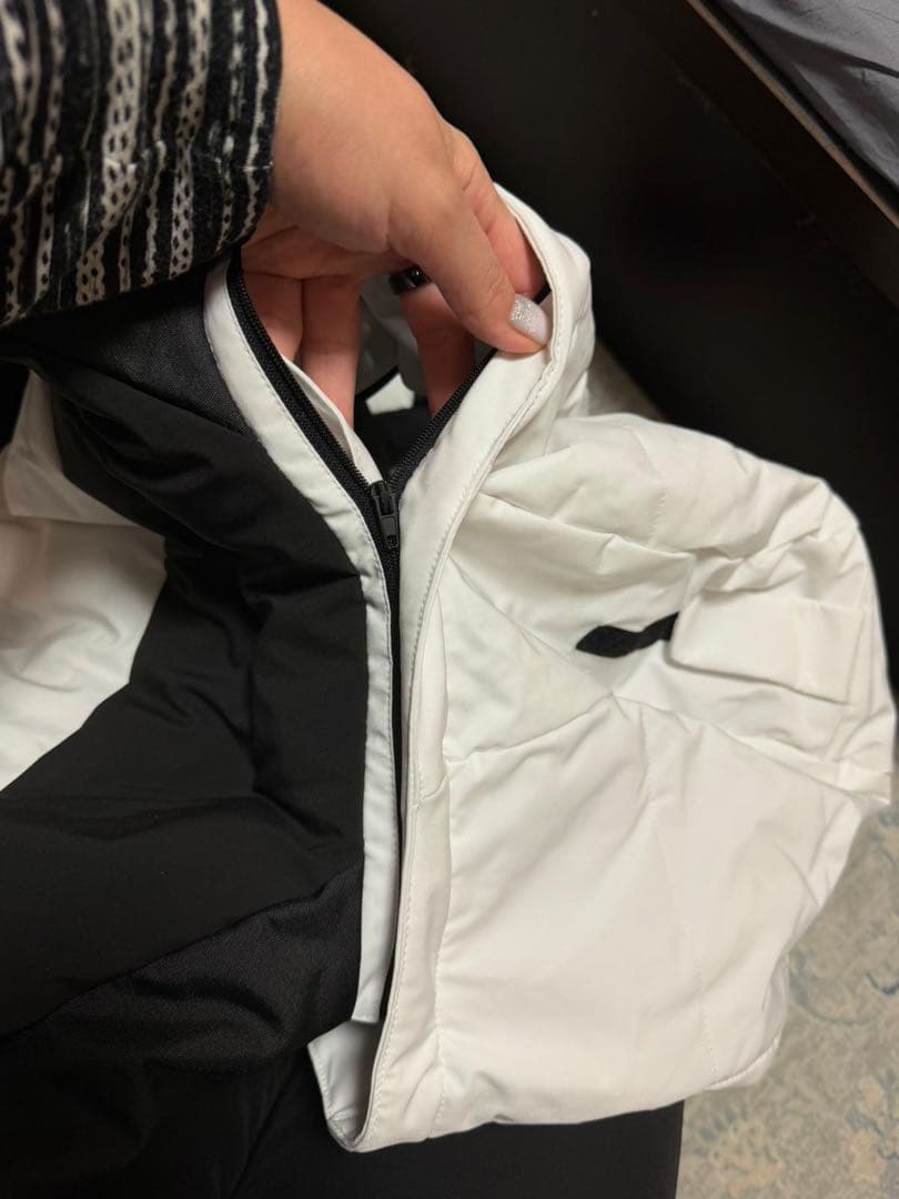 LUHTA スキーウェア ホワイト/ブラック/イエロー