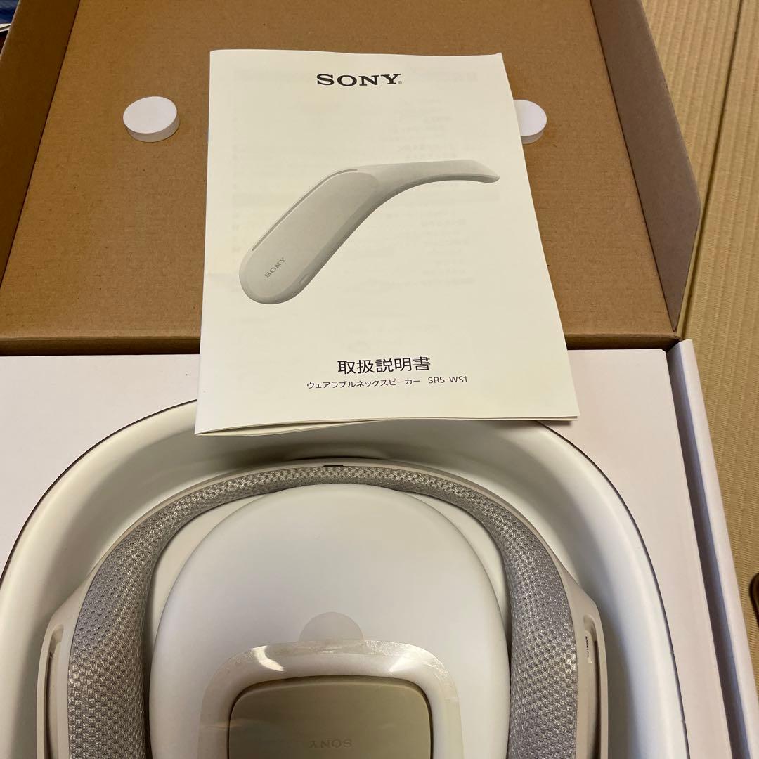 SONY ウェアラブルネックスピーカー　SRS-WS1