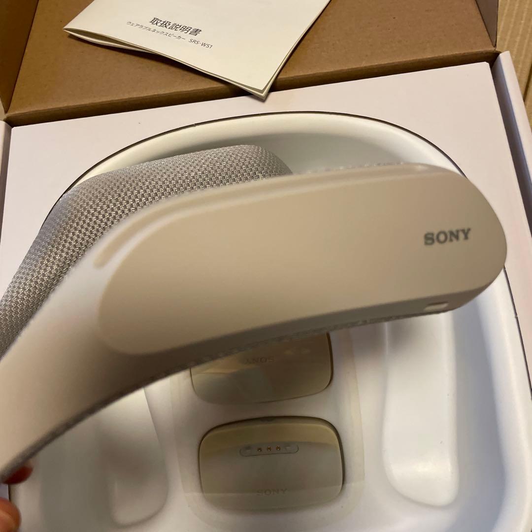 SONY ウェアラブルネックスピーカー　SRS-WS1