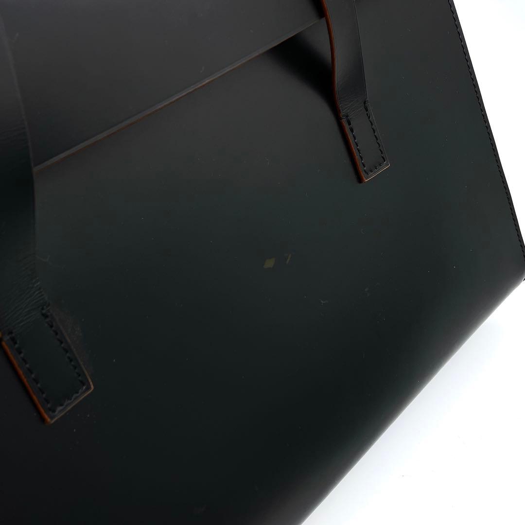 美品【PORTER】ビジネスバッグ　80周年記念モデル　レザー　ブラック