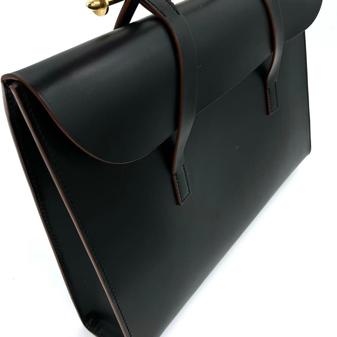 美品【PORTER】ビジネスバッグ　80周年記念モデル　レザー　ブラック