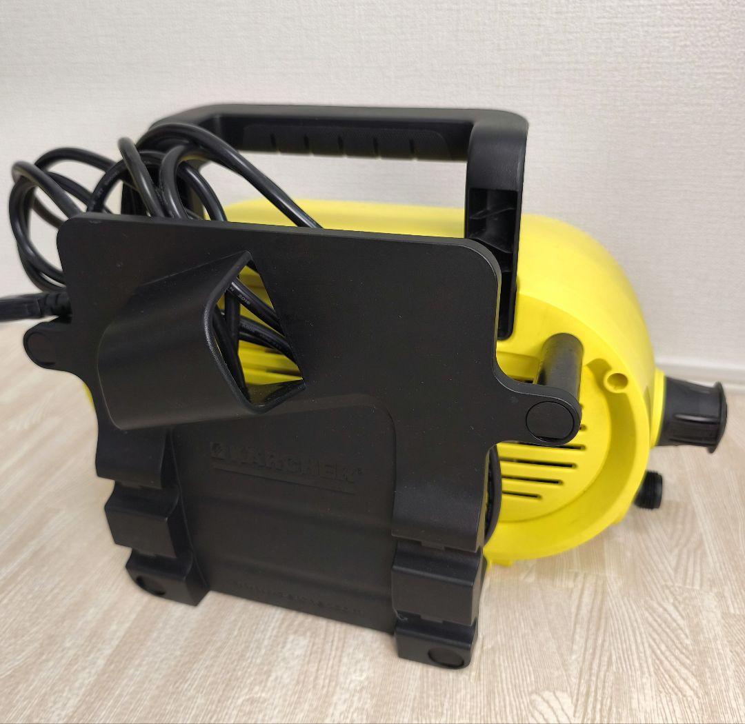 【数回使用美品】KARCHER JTK 38 高圧洗浄機 本体 蛇口&バケツ可