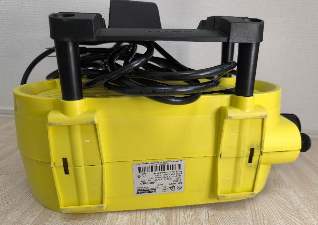 【数回使用美品】KARCHER JTK 38 高圧洗浄機 本体 蛇口&バケツ可