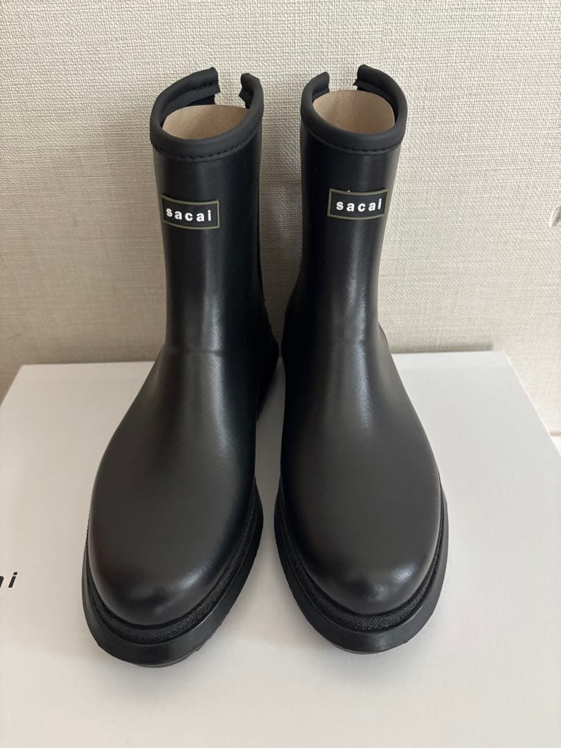新作！！sacai レインブーツS36〜37サイズ